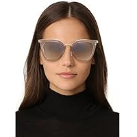 #35  NWT - Prada Women's Transparent Sunglasses, Transparent Grey/Grey - Picture 1 of 4